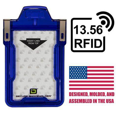 rfid badge holder walmart|id stronghold badge holders.